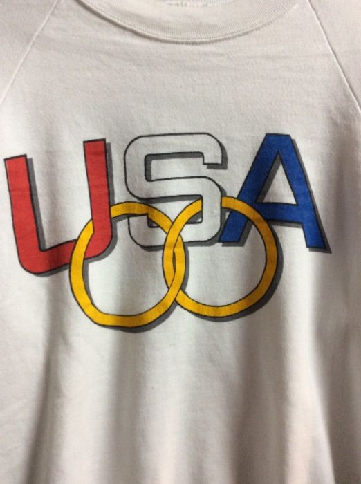 PULLOVER SWEATSHIRT USA OLYMPIC RINGS 3