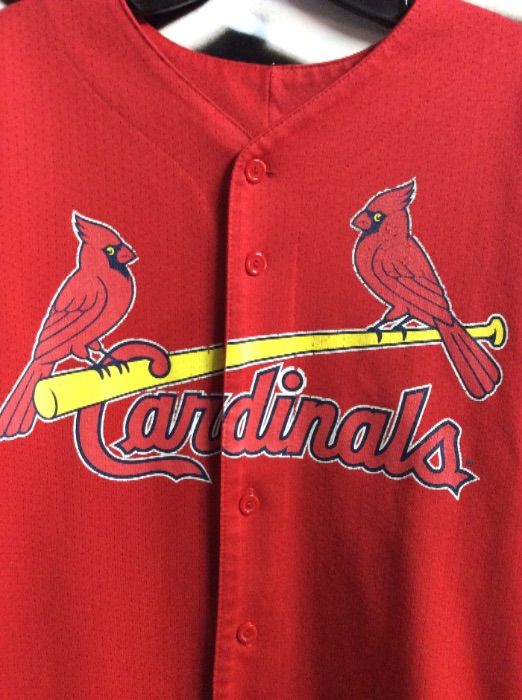 Adawegamig 90s St. Louis Cardinals Cutoff Sleeves Tee Vintage 1990s Small Made in USA Screen Stars Best T-Shirt MLB Major League Baseball Missouri