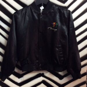 Photo detail:MIRAGE LAS VEGAS SATIN BOMBER JACKET - EMBROIDERED