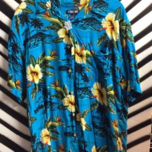 Photo detail:CLASSIC HAWAIIAN SHIRT W/FLORAL PRINT