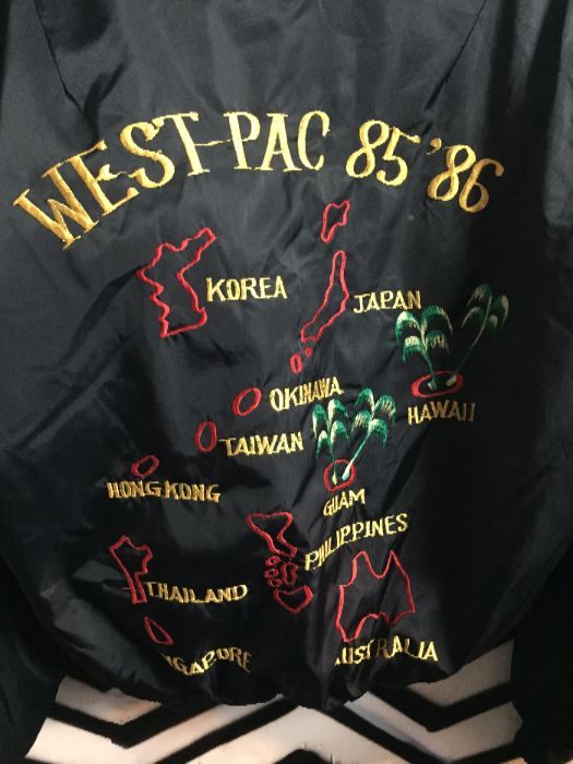 NYLON EMBROIDERED WEST PAC 85-86 JACKET 4