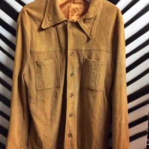 Photo detail:RETRO HEAVY SUEDE SHIRT