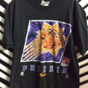 Photo detail:PHOENIX SUNS T-SHIRT W/SWIRL GRAPHIC DESIGN