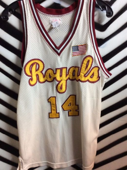 product details: ROYALS #14 BASKETBALL JERSEY photo