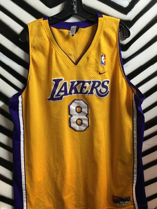 Nike Lakers #8 Kobe Bryant Basketball Jersey