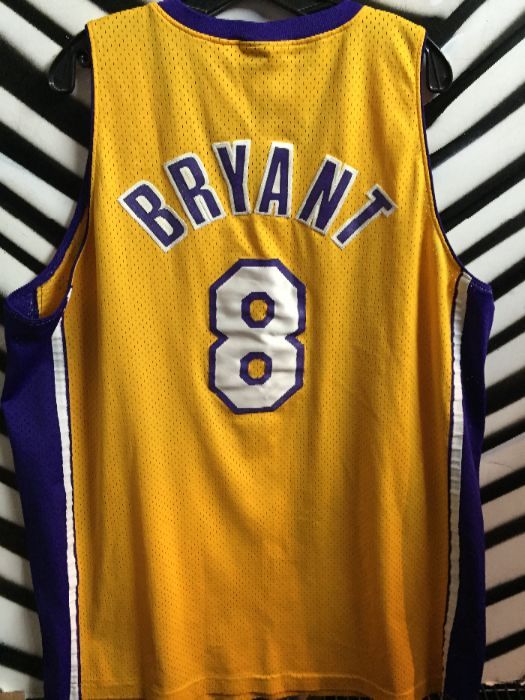Original Nike Los Angeles Lakers Kobe Bryant #8 Jersey Home