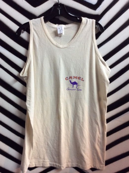 OLD SKOOL CAMEL CIGARETTES TANK TOP as-is 1