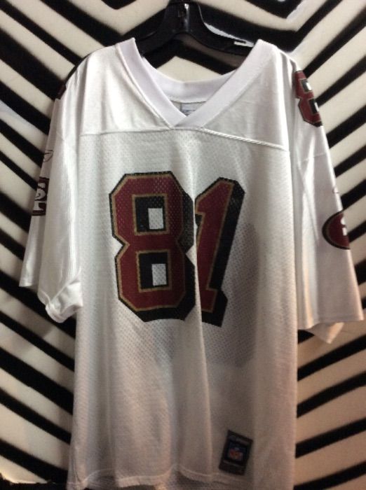 product details: REEBOK SF 49ERS FOOTBALL JERSEY - OWENS #81 photo