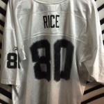 L NIKE NFL Onfield Raiders Amari Cooper #89 Stitch Grey Alternate Jersey  23x31”