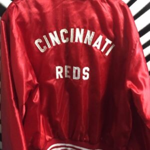 Photo detail:CINCINNATI REDS SATIN BASEBALL JACKET