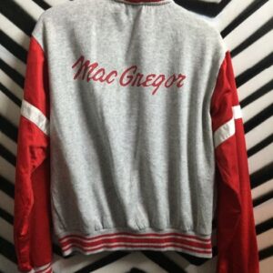 Photo detail:MAC GREGOR VARSITY SWEATSHIRT - TWO-TONED