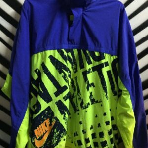 Photo detail:1980S NIKE WINDBREAKER - NEON COLOR BLOCK DESIGN