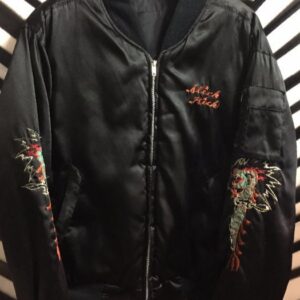 Photo detail:SOUVENIR KOREA AQUARIUS SILK BOMBER JACKET