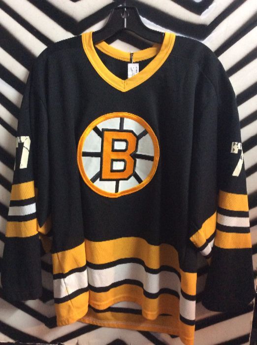 Boston Bruins Hockey Jersey #77 bourque as-is 1