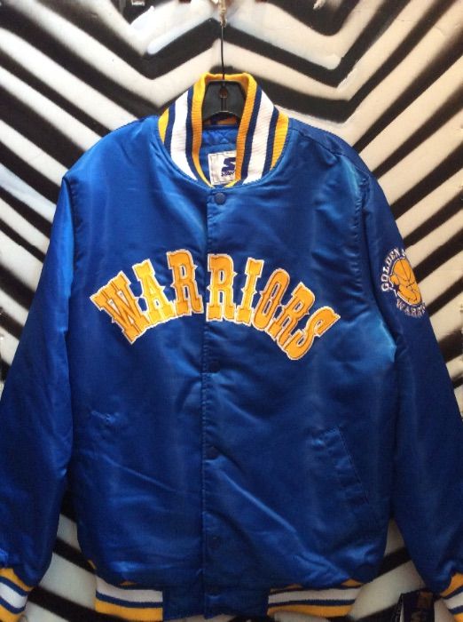 Nwt Golden State Warriors Starter Jacket | Boardwalk Vintage