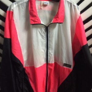 Photo detail:1980S WINDBREAKER - NEON W/COLOR BLOCK DESIGN