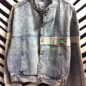 Photo detail:1980S LEVIS DENIM SPORT BOMBER JACKET - ACID WASH