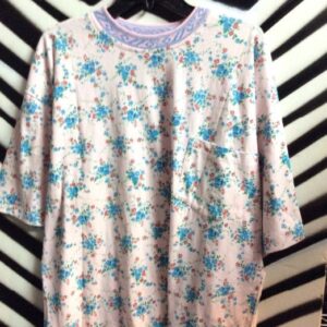 Photo detail:DEADSTOCK FLORAL BOUQUET PRINT TSHIRT