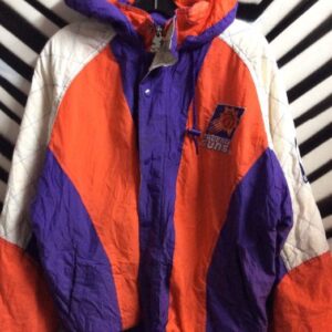 Photo detail:PHOENIX SUNS STARTER WINDBREAKER JACKET W/ HOOD