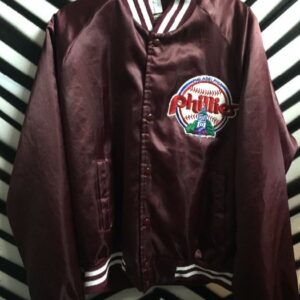 Photo detail:PHILADELPHIA PHILLIES CHALK-LINE BASEBALL JACKET