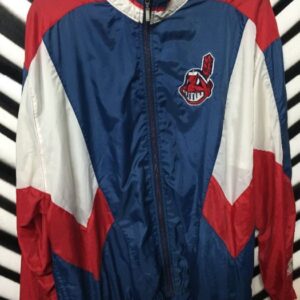 Photo detail:CLEVELAND INDIANS WINDBREAKER - LIGHTWEIGHT ZIP-UP