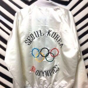 Photo detail:SATIN JACKET SEOUL KOREA OLYMPICS