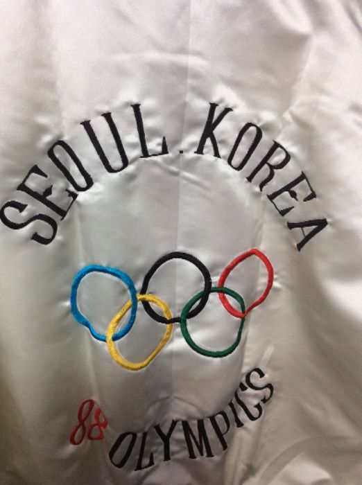 SATIN JACKET SEOUL KOREA OLYMPICS 3