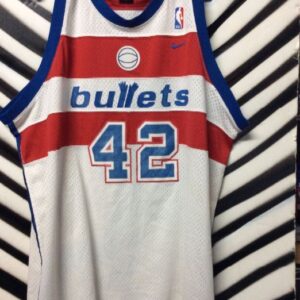 Photo detail:BULLETS BASKETBALL JERSEY- #42 STACKHOUSE