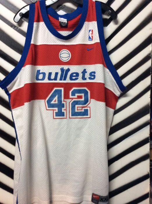 bullets basketball jersey