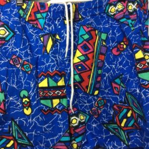 Photo detail:1980S-90S SWIM TRUNKS W/CRAZY CRACKLE PRINT