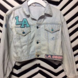 Photo detail:LA GEAR DENIM JACKET - CROPPED