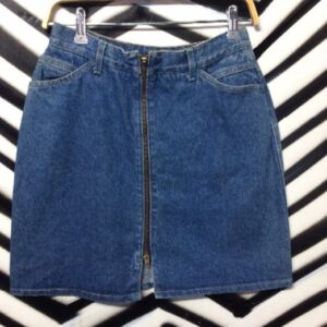 Photo detail:LEE DENIM SKIRT - HIGH WAIST - FULL ZIPPERED FRONT