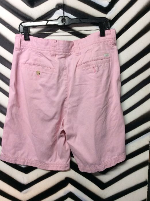 Izod Shorts – Pastel Pink | Boardwalk Vintage