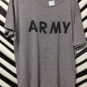 Photo detail:T- SHIRT W/LETTERING - ARMY