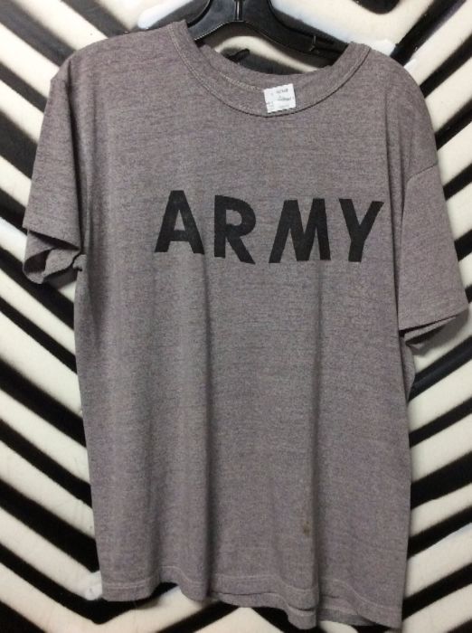 T- SHIRT ARMY LETTERS 3