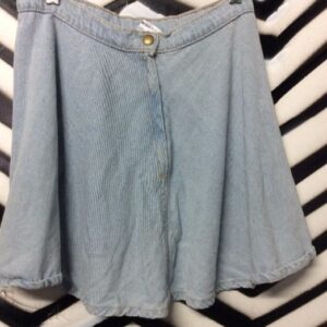 Photo detail:SOFT DENIM CIRCLE SKIRT