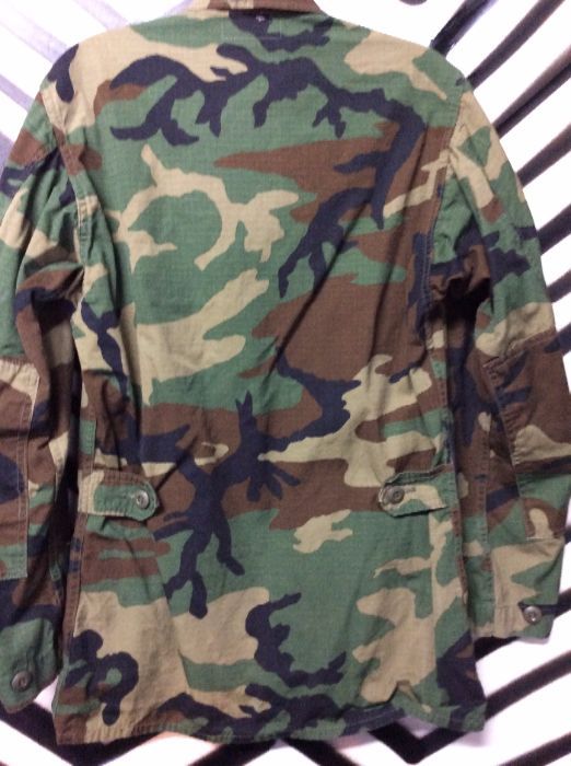 CAMO MILITARY JACKET SMALL FIT 2