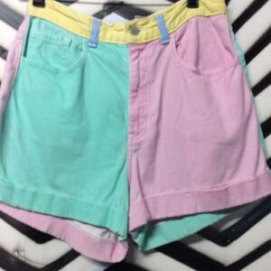 Photo detail:SHORTS W/PASTEL COLOR-BLOCK DESIGN