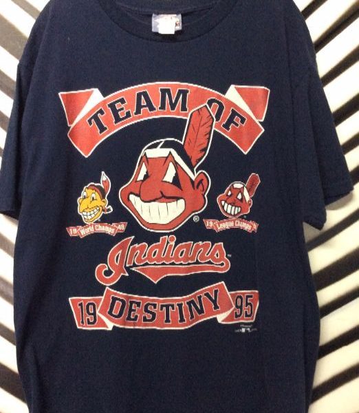 vintage cleveland indians t shirt