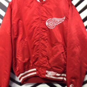 Photo detail:RED WINGS SATIN STARTER JACKET