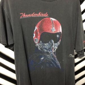 Photo detail:AIR FORCE T-SHIRT W/THUNDERBIRDS DIAMOND ROLL DESIGN