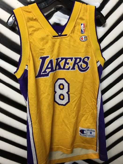 Lakers Champion kobe bryant jersey 8 purple XXL