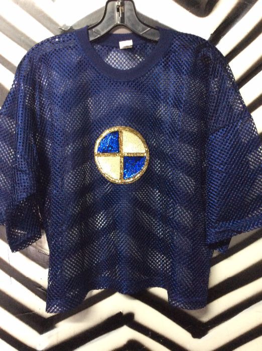product details: BMW SPORTS JERSEY SEQUIN EMBLEM CROPPED photo