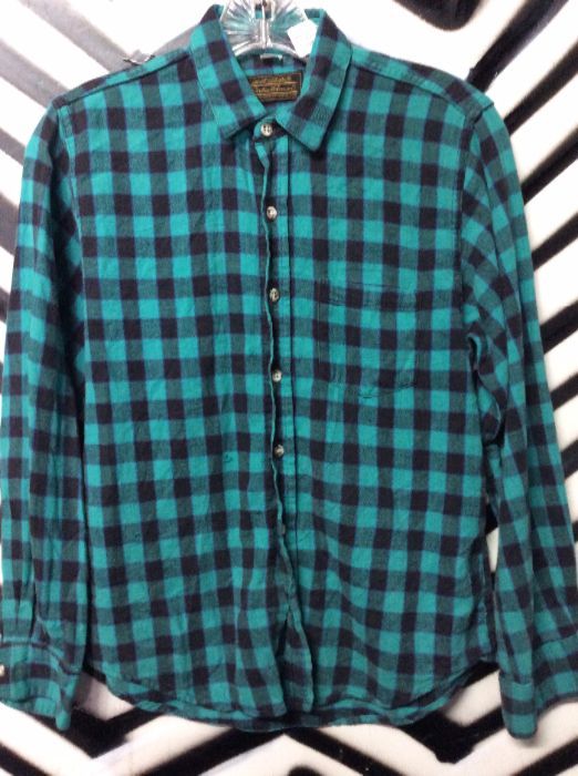 SMALL FIT CHECKERED FLANNEL 1
