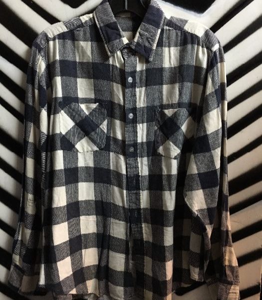 product details: FLANNEL SHIRT W/BUFFALO CHECK DESIGN photo