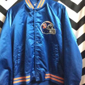 Photo detail:DENVER BRONCOS SATIN BASEBALL STYLE JACKET