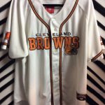 cleveland browns baseball jersey