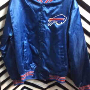 Photo detail:BUFFALO BILLS SATIN BASEBALL STYLE JACKET