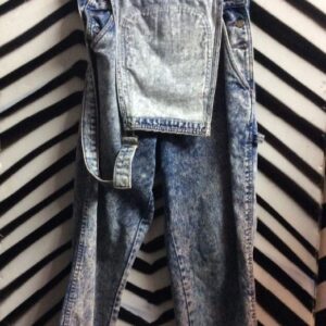 Photo detail:1990S DENIM OVERALLS - ACID WASH - AMAZING