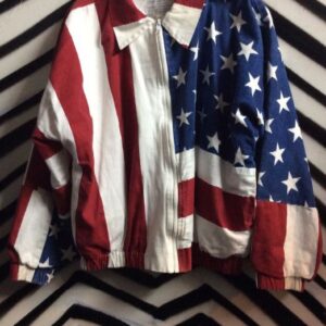 Photo detail:AMERICAN FLAG JACKET - COTTON